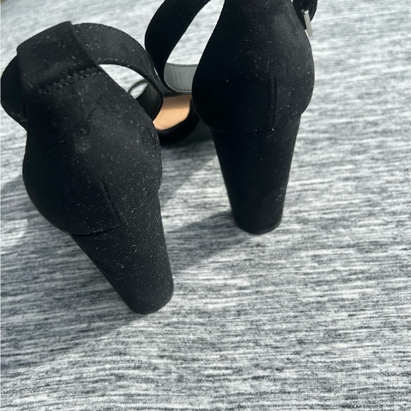 Torrid Black wedge Heels with Ankle Strap size 10W - Picture 4 of 6